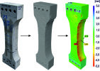 Abgleich des gescannten Bauteils mit dem CAD-Modell