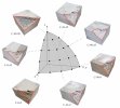 Versuchsergebnisse (Bruchbilder) von Interaktionsversuchen an Ankerschienen (2D + 3D)