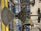 Testaufbau des modularen Heliostats im Labor der TU Kaiserslautern; Quelle: Marius Schellen, TU Kaiserslautern